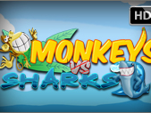 Monkeys Vs Sharks HD